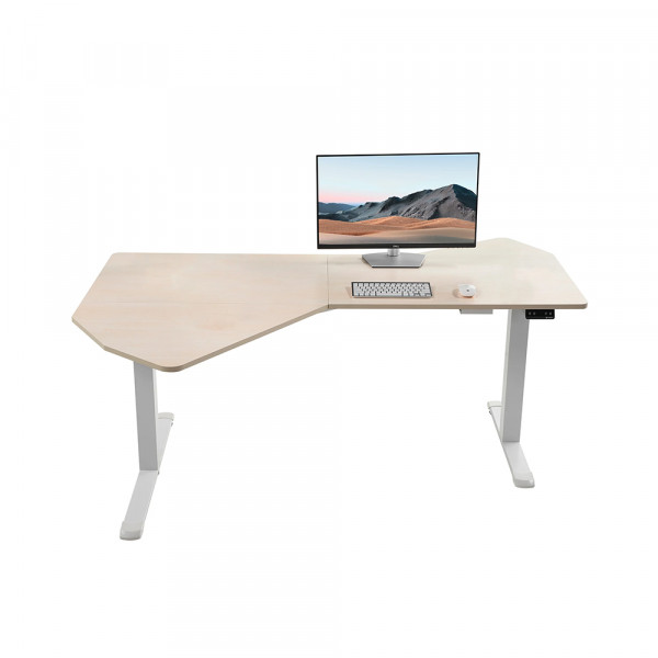 Eureka Ergonomic EDI FS Office Standing Desk, Oak  